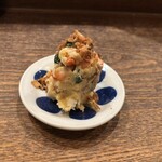 居酒屋 ちょーちょ - ポテトサラダ。1/2にしてもらってます。
