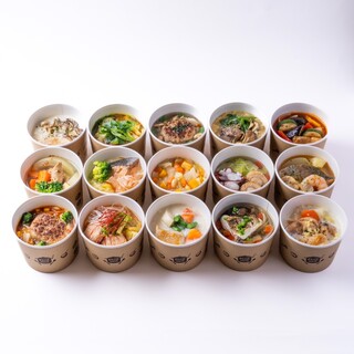 シェフ考案◆ネット販売している冷凍スープをテイクアウト可