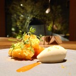 アコルドゥ - 乾いた柿と人参 柑橘の香りのヘラード