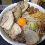 ハングリーピッグ - まぜそば（中）+W豚増し（2014/11、一の酉の日）