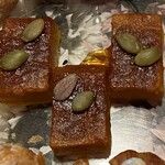 boB the garden Ginza - 栗かぼちゃの濃厚プリン