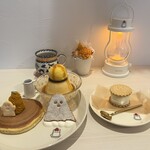 パティスリー ドュ ジュール ジュイサンス - 見てるだけで楽しめるプレート(๑˃̵ᴗ˂̵)