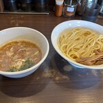 らーめんONE - 海老つけ麺 中盛り（300g） 1,000円♪
