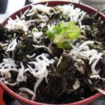葉山港湾食堂 - 岩海苔しらす丼