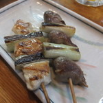 世渡 - とりねぎと砂ズリです☆　2014-1111訪問