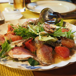 バレーナ - 鴨とチーズのサラダ
