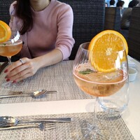 ビュー＆ダイニング コトシエール - 美味しかった。私は、ランチで調度よかった。が、彼女は、ワイン1杯追加