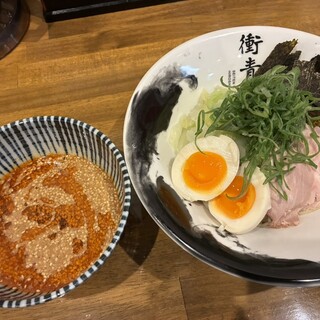 広島牡蠣と和牛ラーメン 衝青天 - 料理写真:「廣島つけ麺」（1,300圓）。