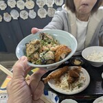 かき小屋 小江戸 - 小江戸定食1800円