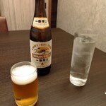 瀬戸内味覚処 芸州 本店 - キリン一番搾り瓶ビール
