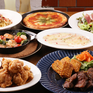 季節の魅力あふれる、飲み放題付き6,000円コースがおすすめ