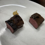 スタミナ苑 - ハツのタタキ