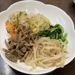 スタミナ苑 - ナムル