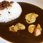 カシュク - ランチカレー（チキン，オニオンチップ）