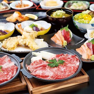 天狗のオリジナルメニューを集めたお勧めコース