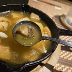 海鮮 イタリアンバル ルチアーノ - ポルチーニ茸がちゃんと入ってました！