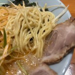 ラーメンショップ◯化  - ネギラーメン（辛ネギ）
