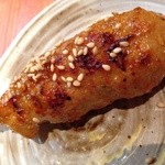 Yakitorimatsunaga - 自家製手ごねつくねです。