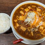 香辣居 8号店 - 麻婆豆腐麺と小ライス