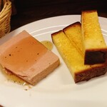 八丁堀ワイン食堂パパン - レバーパテ濃厚で美味い