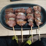 やきとり 織笠 - タン塩各198円