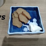 やきとり 織笠 - いぶりがっこ605円