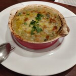 ピッツェリア ファッブリカ 1090 - 白いんげん豆と野菜の煮込み