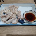 やきとり 織笠 - モツ刺し605円