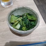 やきとり 織笠 - 青菜漬（限定品）300円