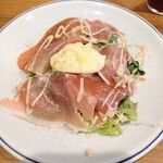 LA TABLE DE YAMASAKI - シンプルグリーンサラダウフマヨネーズと生ハム