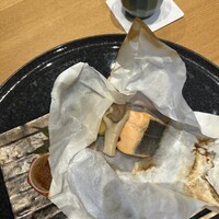 うおまん 西梅田本店 - 銀鮭の西京焼き