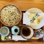 蕎麦料理 すみや - 季節の野菜天蕎麦　梅