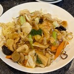 中華料理 栄照 - 油焼きつけそば醤油味