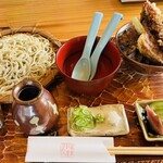 蕎麦料理 すみや - 海老野菜天小丼膳