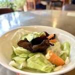 カラバトカリー - サラダ