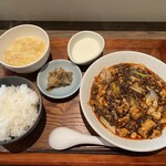日々是中華 - 麻婆豆腐定食