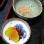 らかん茶屋 - 提灯弁当（漬物＆生酢）