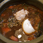ばぐばぐ - Pork minced meet & yam & fermented soybeans curry 豚挽肉・山芋納豆カレー