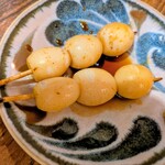 一天張 - ⑤うずら串