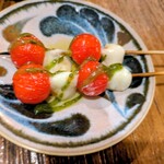 一天張 - ⑥カプレーゼ串