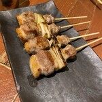 炭火焼き鳥 鴨尽 - 