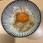 鳥處 大原家 - 卵かけご飯