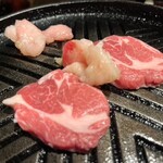 ジンギスカン おおにし - じゅー♩いい匂い(*´∀｀*)