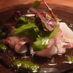 クル クル - 笹利産サワラのカルパッチョ