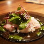クル クル - 笹利産サワラのカルパッチョ