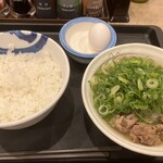 松屋 - 料理写真:具沢山肉吸い定食