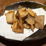 とさか - れんこんの素揚げ