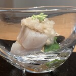 日本料理FUJI - 平貝炭炙りとオクラ