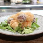 トリワイン ＰＩＫＯＳＨＨＨＵ - くりと鶏のフリット