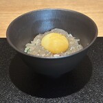 日本料理FUJI - 生シラス丼、藤枝の有精卵と万願寺唐辛子炒め